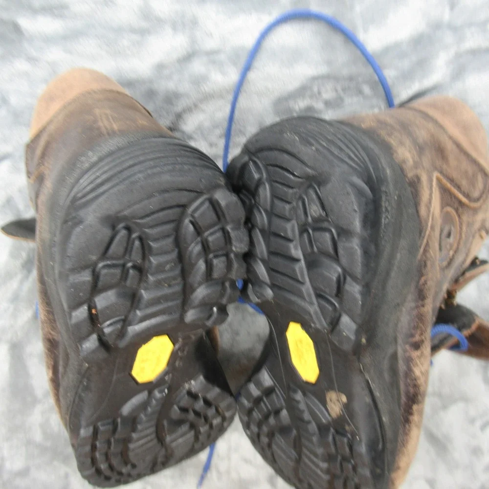 Merrell Mens Boots 11.5 Brown Leather M2 Super Light Millennium Mountaineer Hike